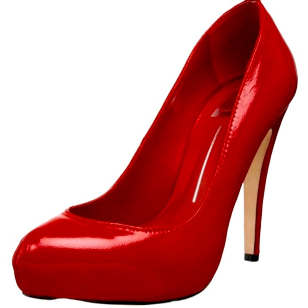 Dolce Vita Red Patent Leather Pump